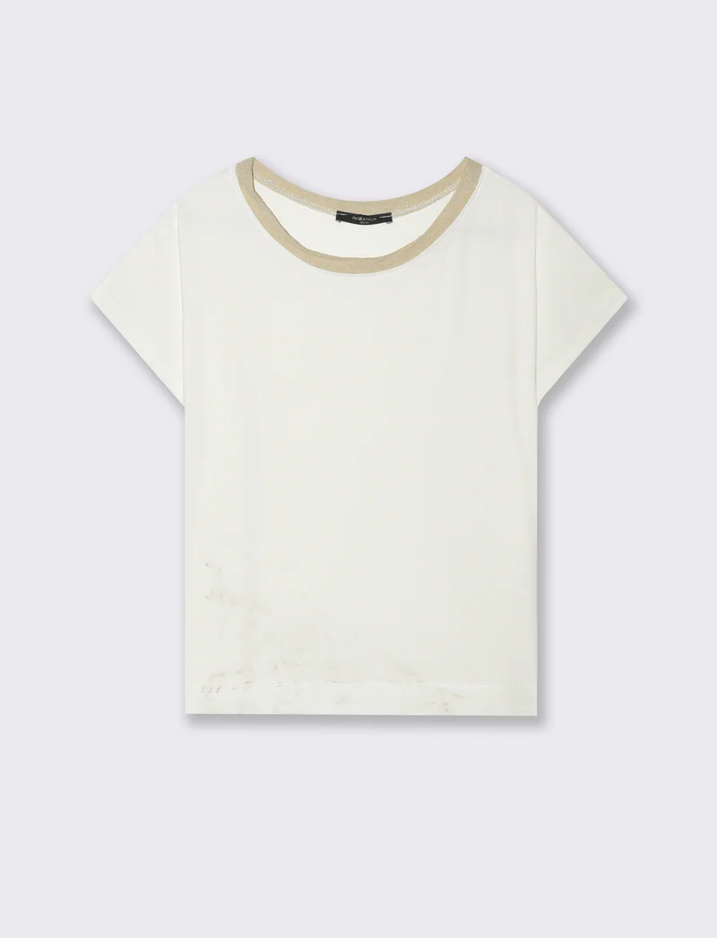 T-SHIRT MANICA CORTA - Bianco latte