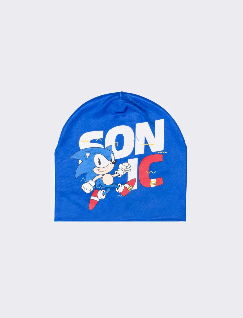 Cappello bambino cuffia sonic - Bluette