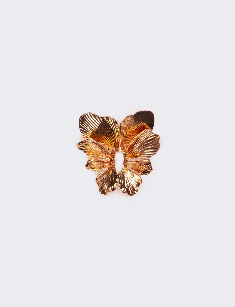 Anello donna con fiore - Rosa