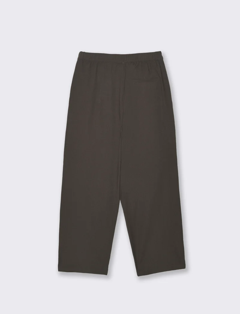 Pantaloni jogger in tessuto jacquard - Moro