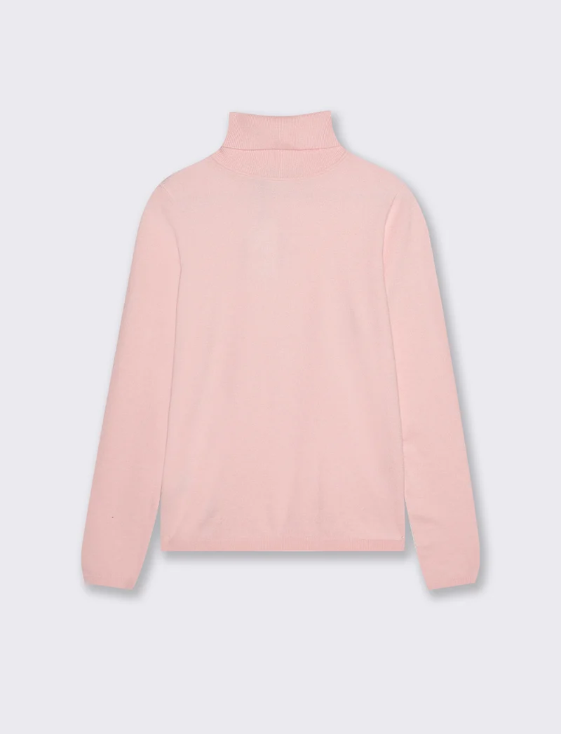 PULLOVER BASICO - Rosa candy