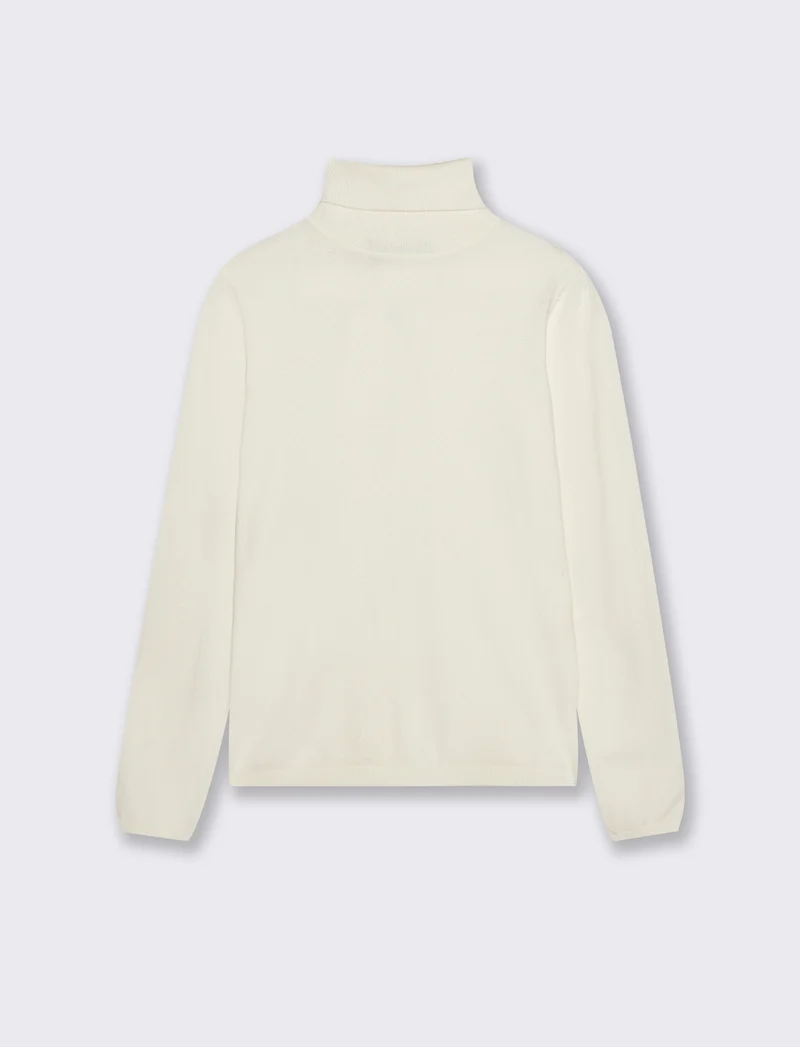 PULLOVER BASICO - Avorio