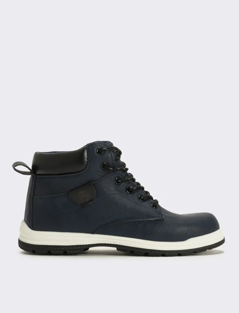 Scarpa stringata da bambino - Blu