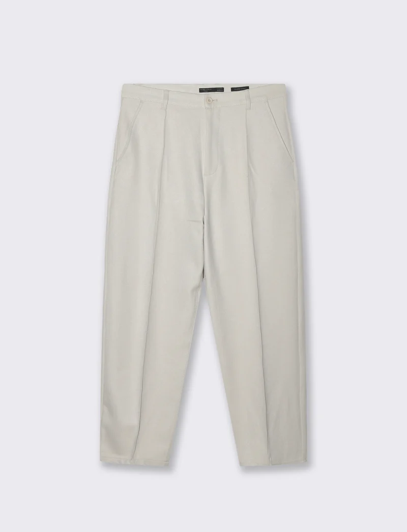 Pantaloni tailored baggy fit da uomo - Grigio ghiaccio
