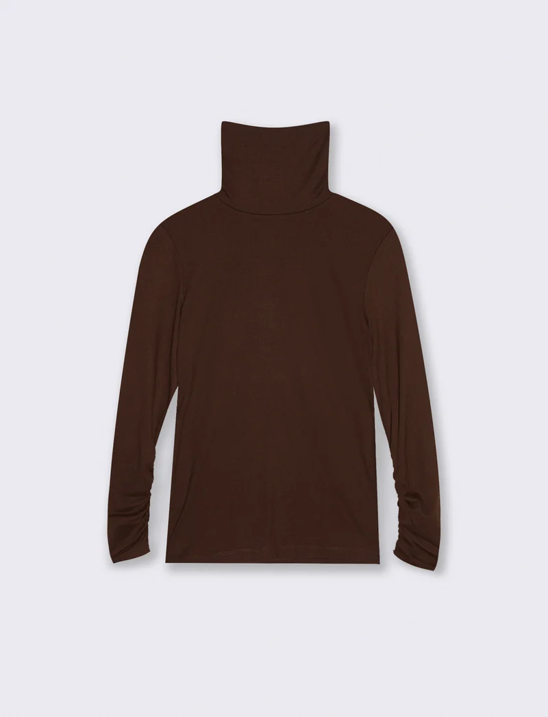 MAGLIA A COLLO ALTO BASIC - Moro