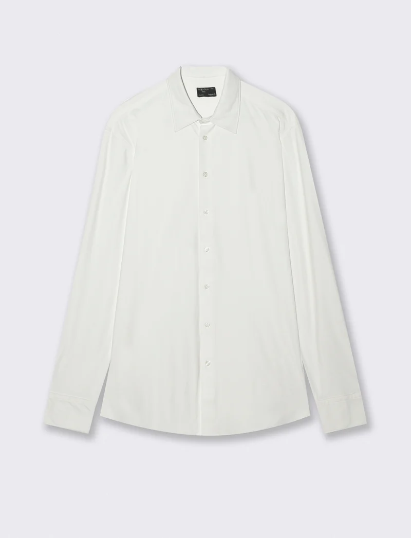 CAMICIA OPERATA FORMAL FIT - Bianco