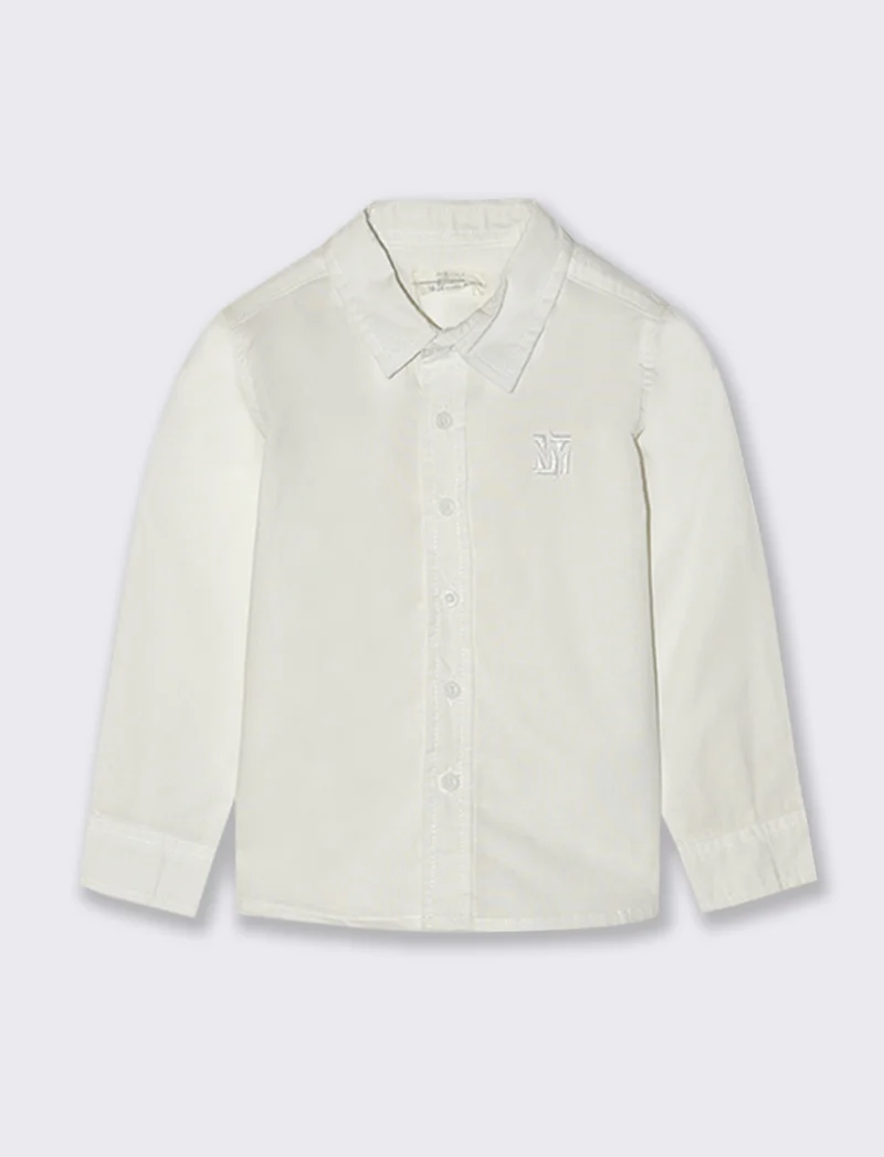 Camicia basica - Bianco latte