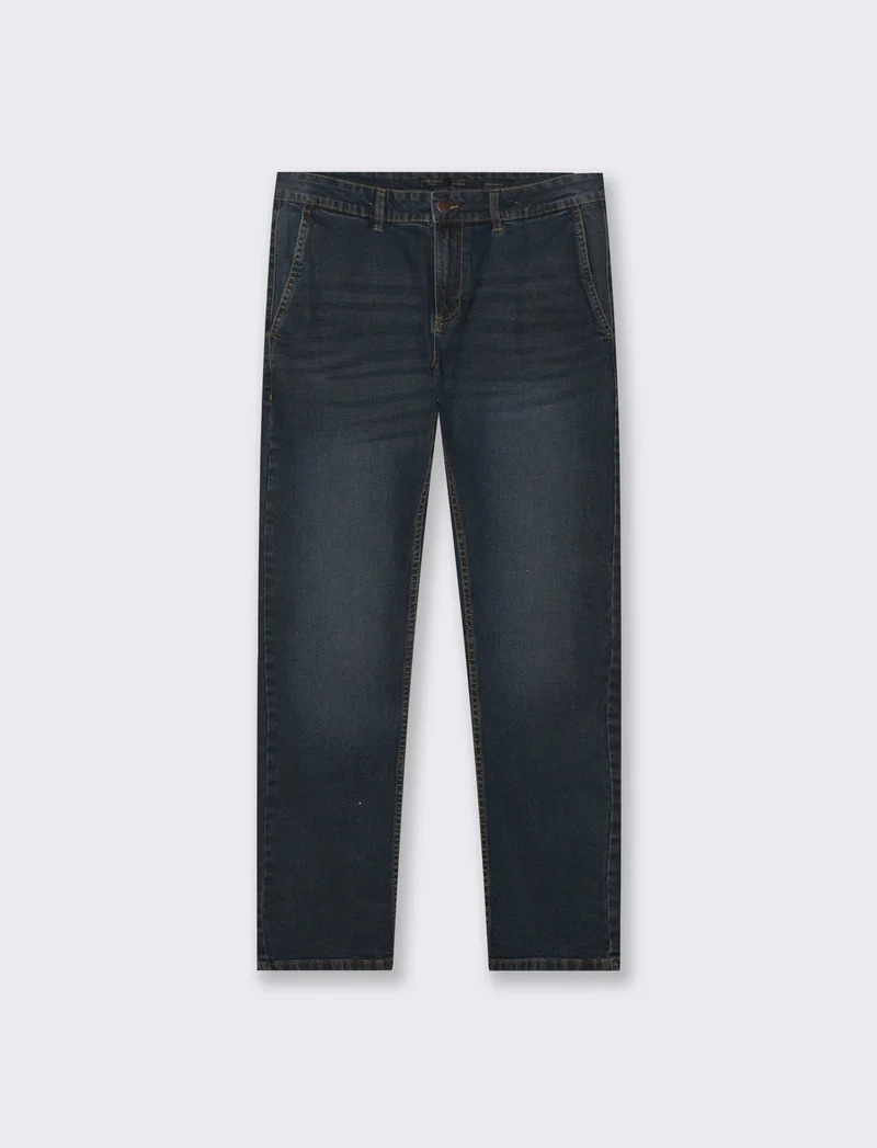 JEANS CHINO BLU SCURO - DENIM SCURO
