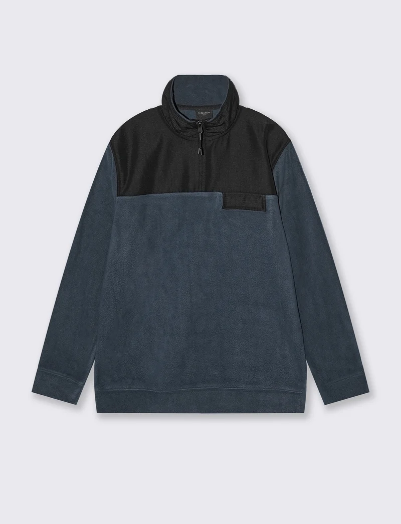 FELPA IN PILE CON CERNIERA - Avion