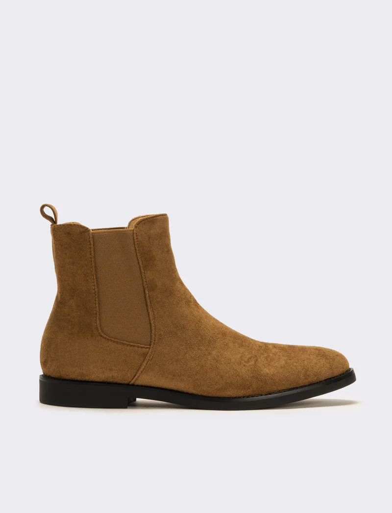 Stivale minimal da uomo - Marrone