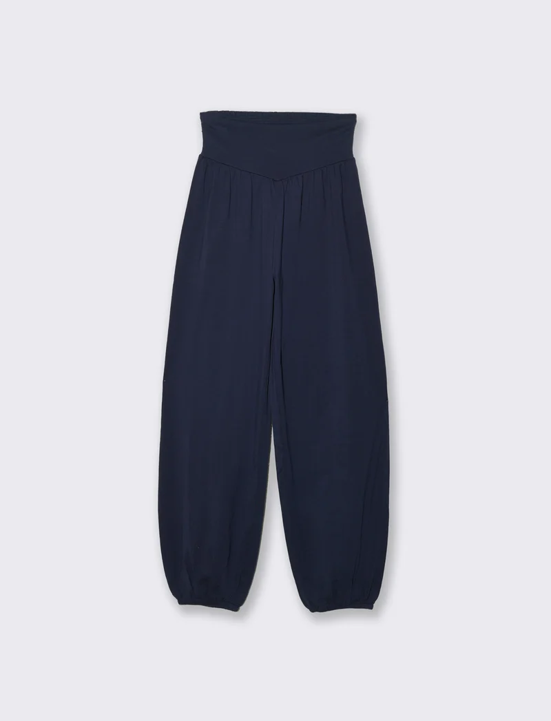 Pantalone stile odalisca da donna - Blu