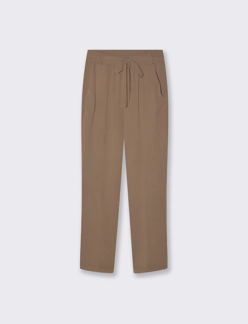 Pantalone con fusciacca - Cacao