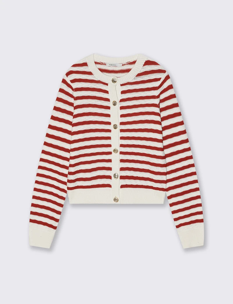 Cardigan Manica Lunga a Treccia - var 2