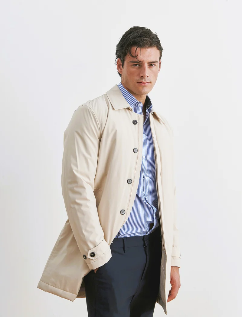 GIACCONE CABAN - Beige