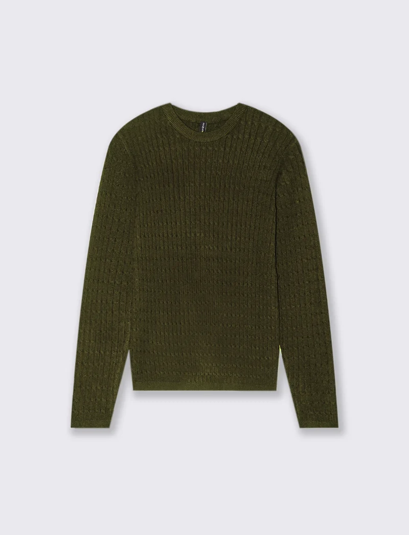PULLOVER A TRECCE - Ve.milit.