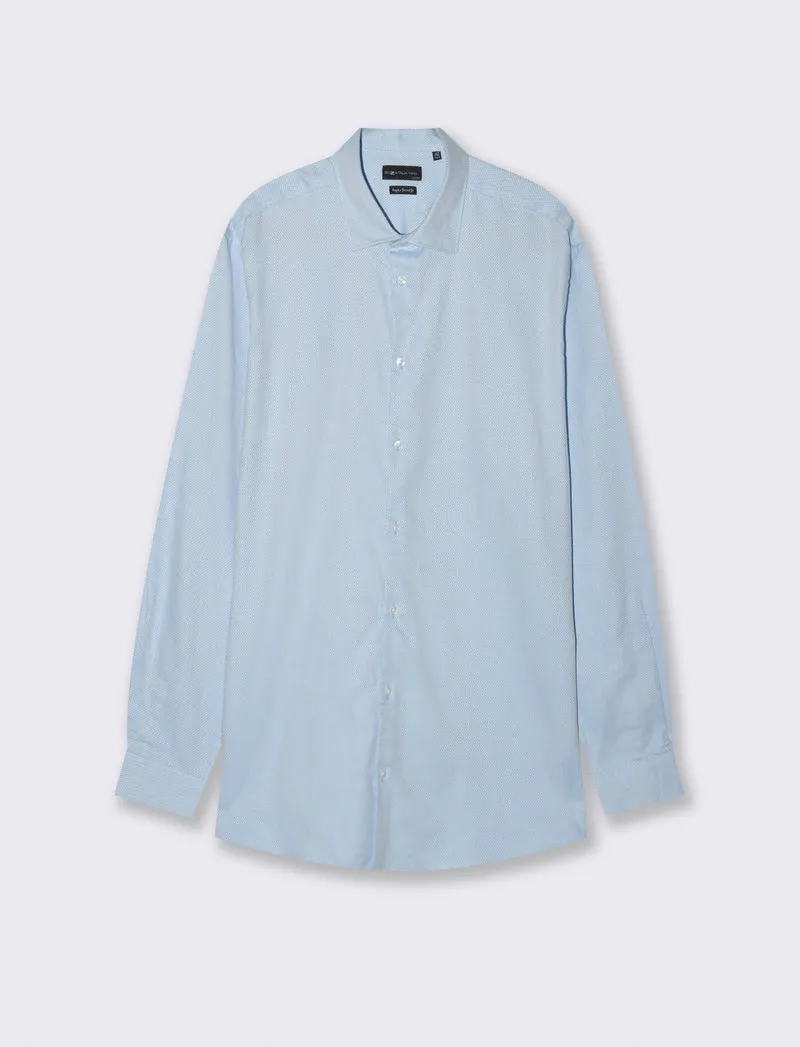 CAMICIA FORMAL REGULAR FIT - Azzurro