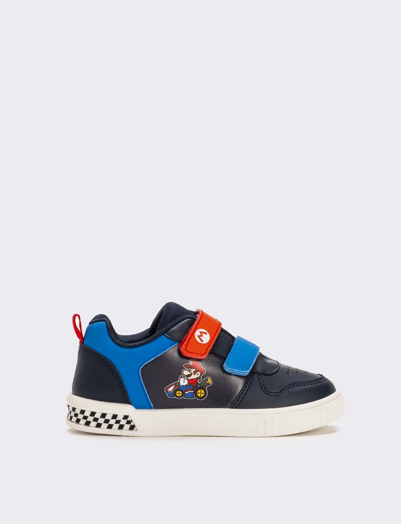 Sneakers Mario Bros© da bambino - Blu