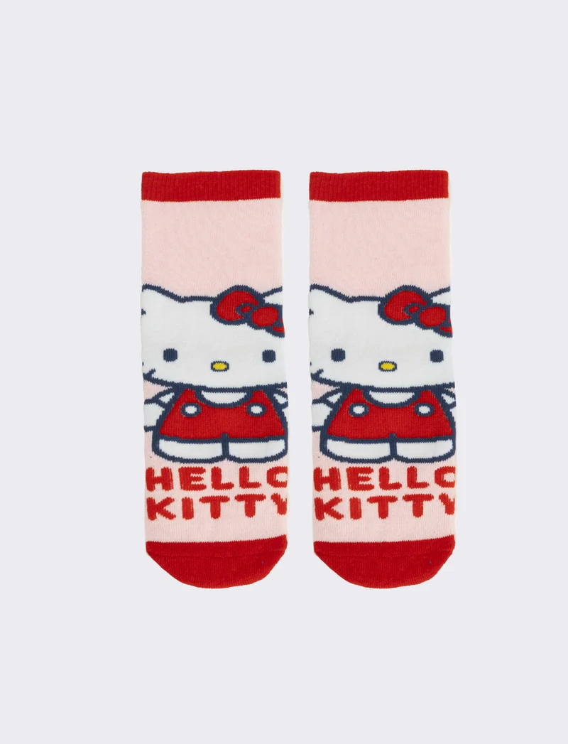 Calzini antiscivolo bambina angel, stitch, hello kitty - Rosso