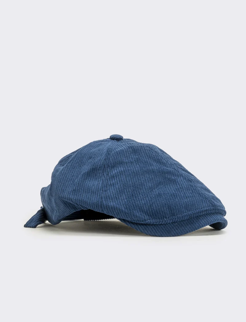Cappello coppola in velluto uomo - Blu