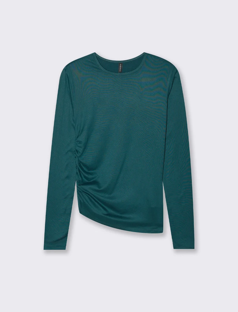 T-SHIRT CON ARRICCIO - Ottanio