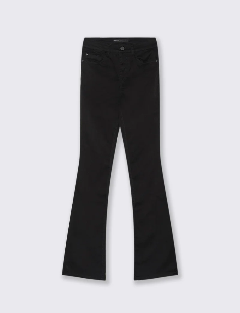 JEANS BOOTCUT VITA REGOLARE - Nero
