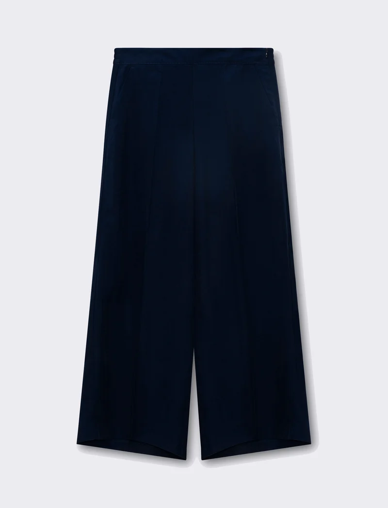 Pantalone culotte da donna - Nero