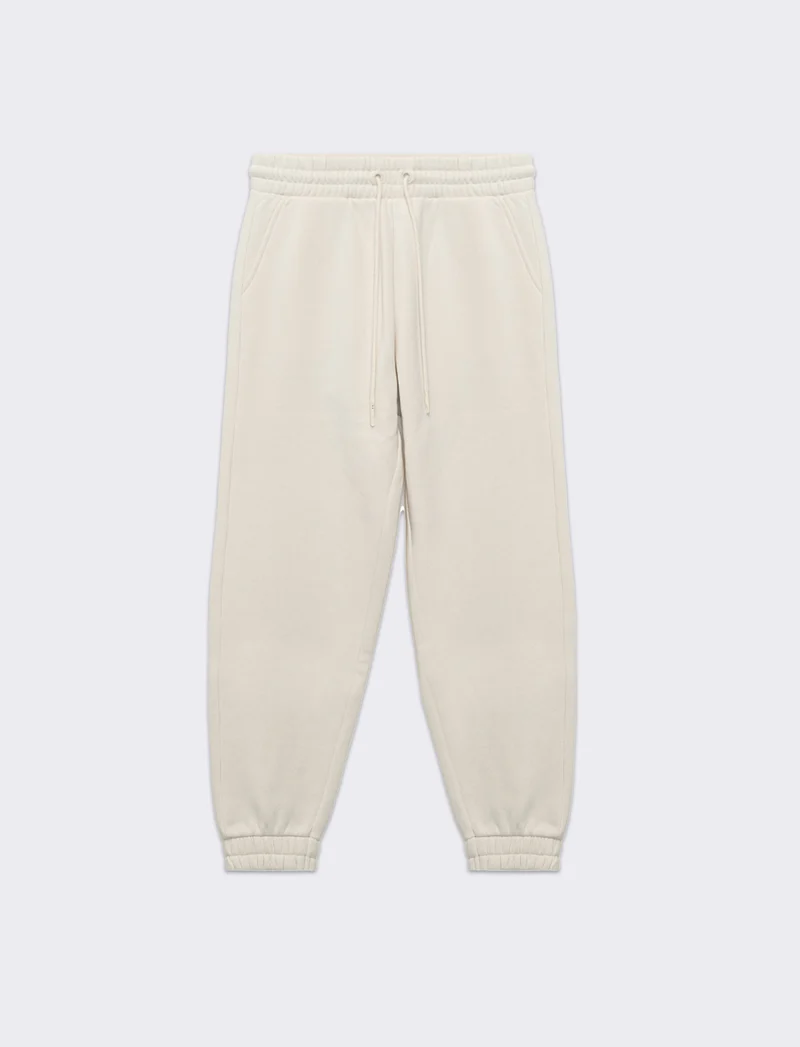 Jogger basico da donna - Avorio