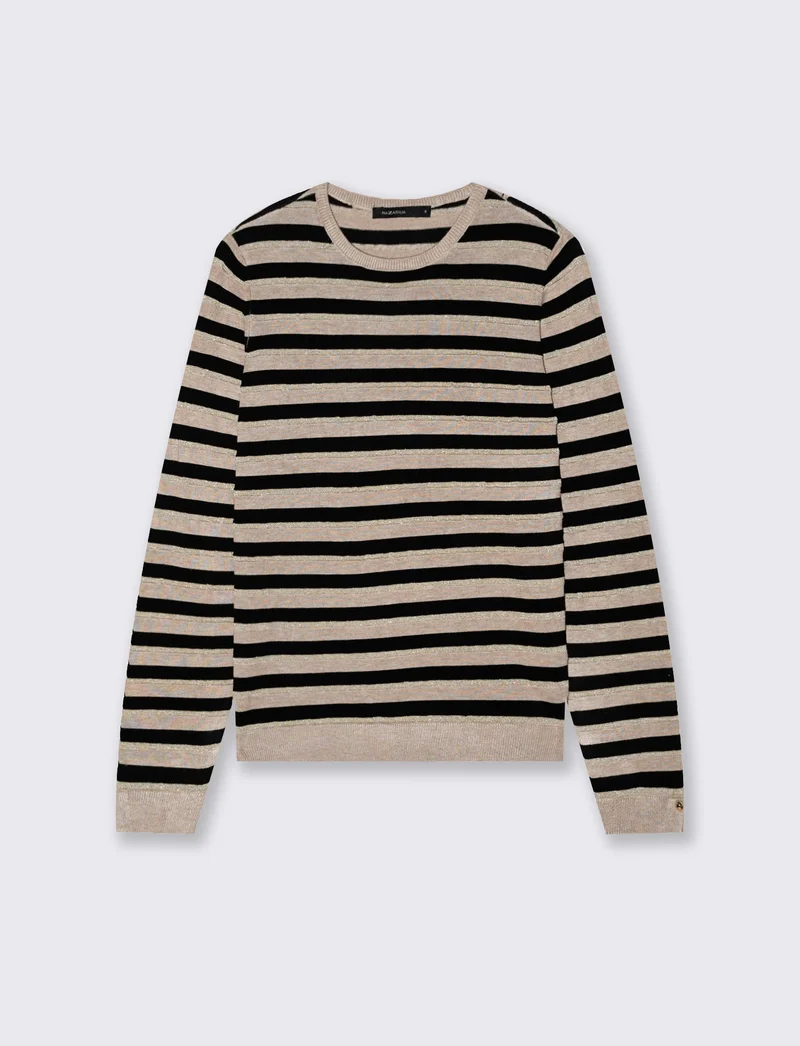 PULLOVER CON FANTASIA A STRISCE - var 2