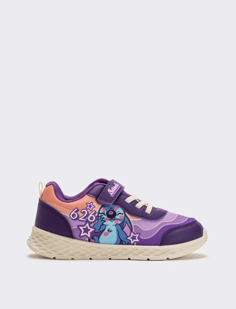 Sneakers Stitch© da bambina - Viola