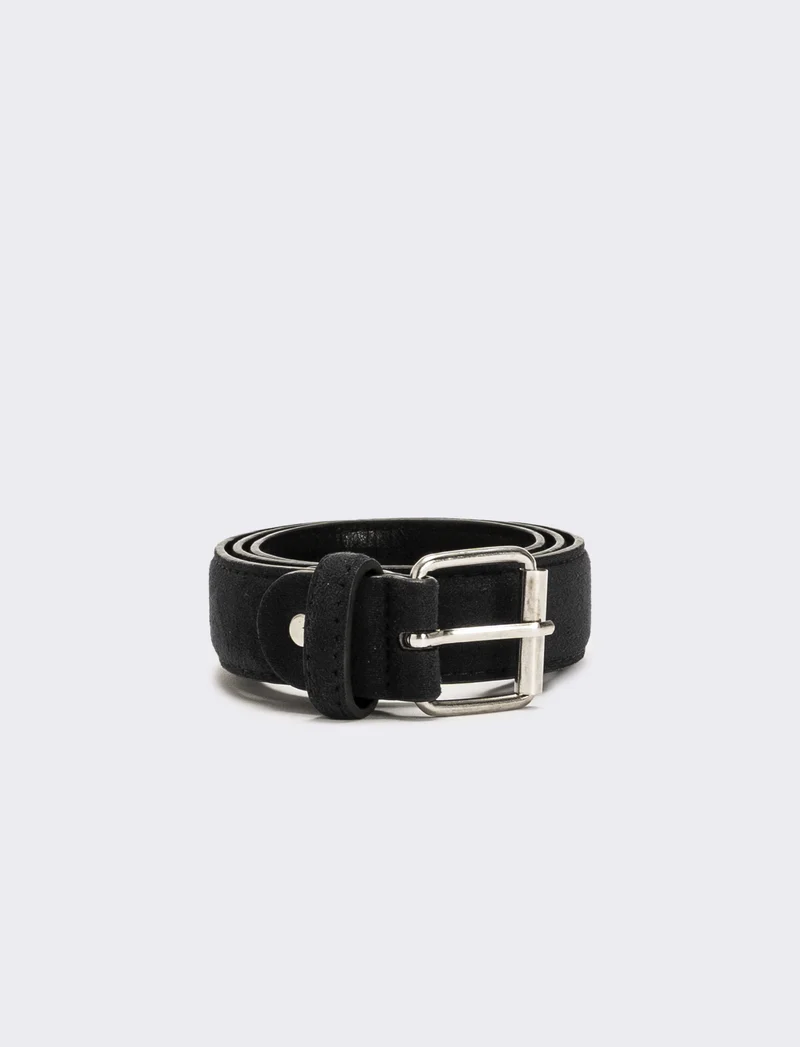 Cintura liscia h 2,5 cm 75-85 - Nero