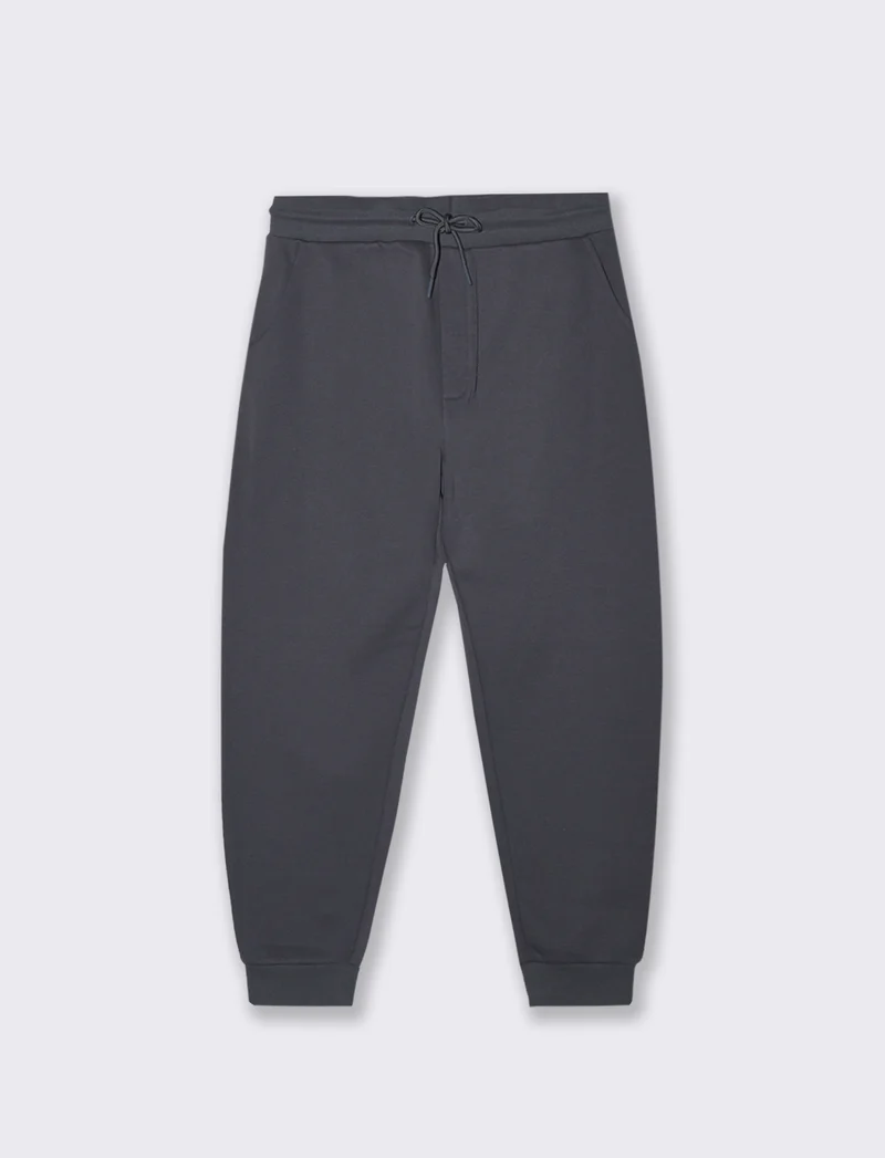 PANTALONI JOGGER BASIC IN FELPA - Avion