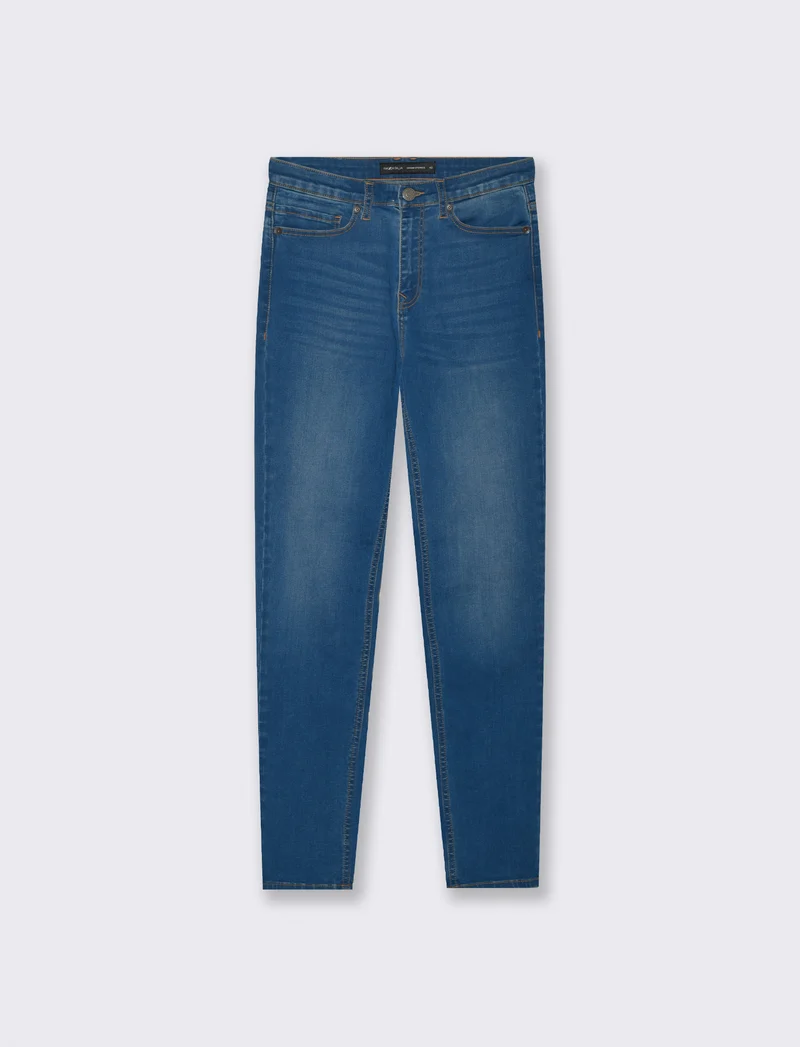 JEANS SKINNY REGULAR WAIST - Denim
