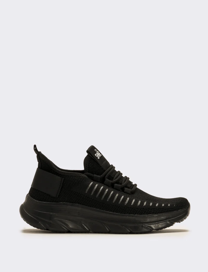 Sneakers runnig da donna - Nero