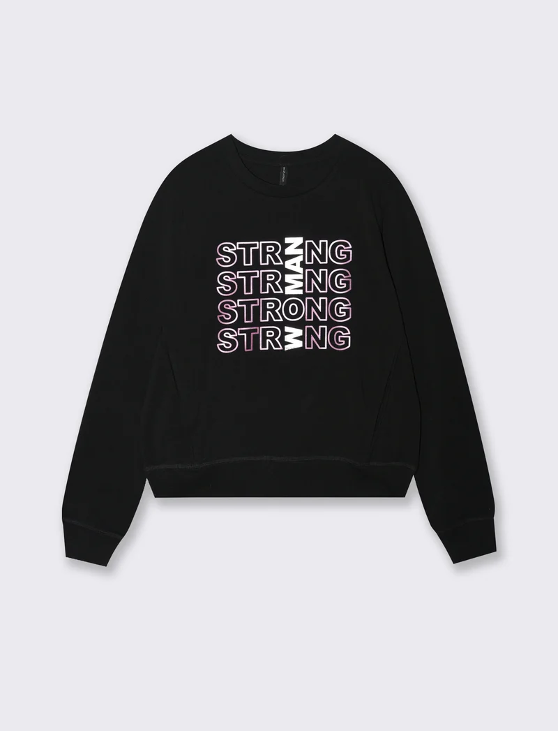 T-SHIRT MANICA LUNGA - Nero