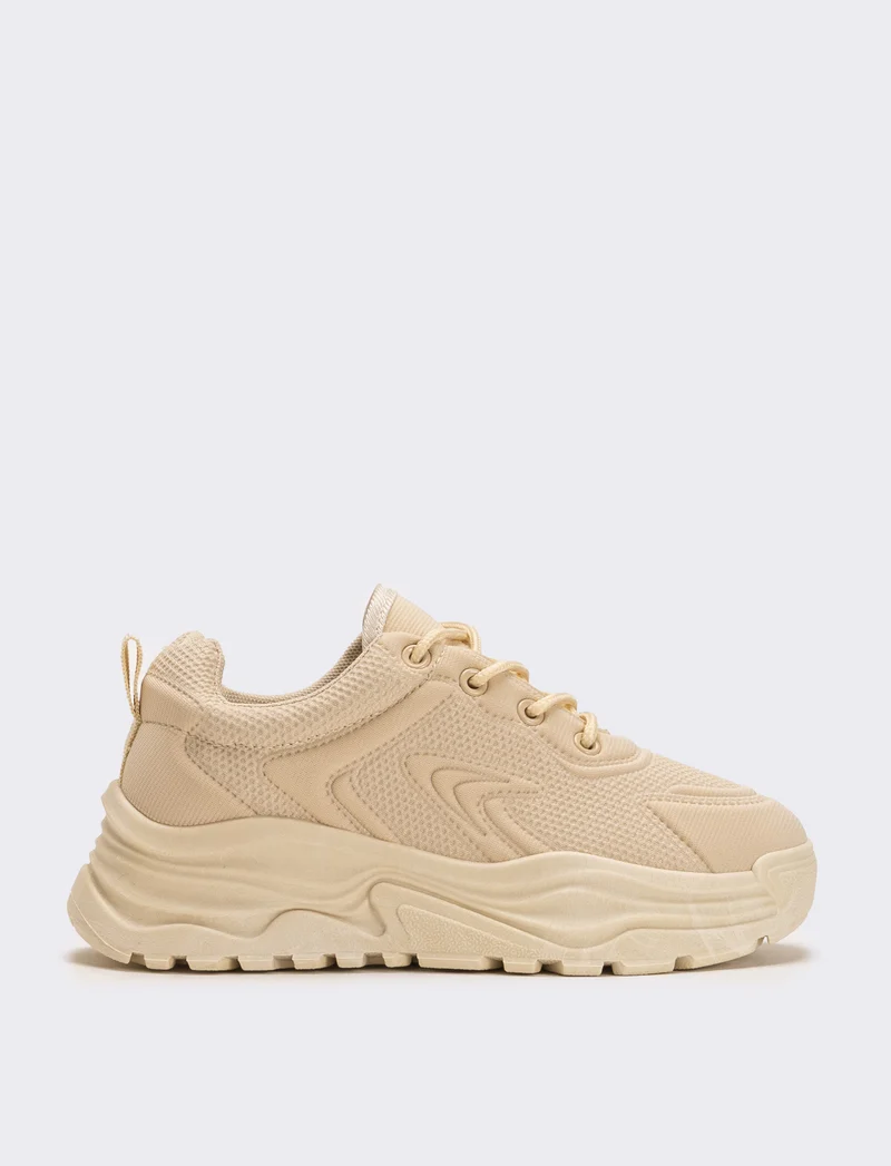 Sneakers da bambina - Beige