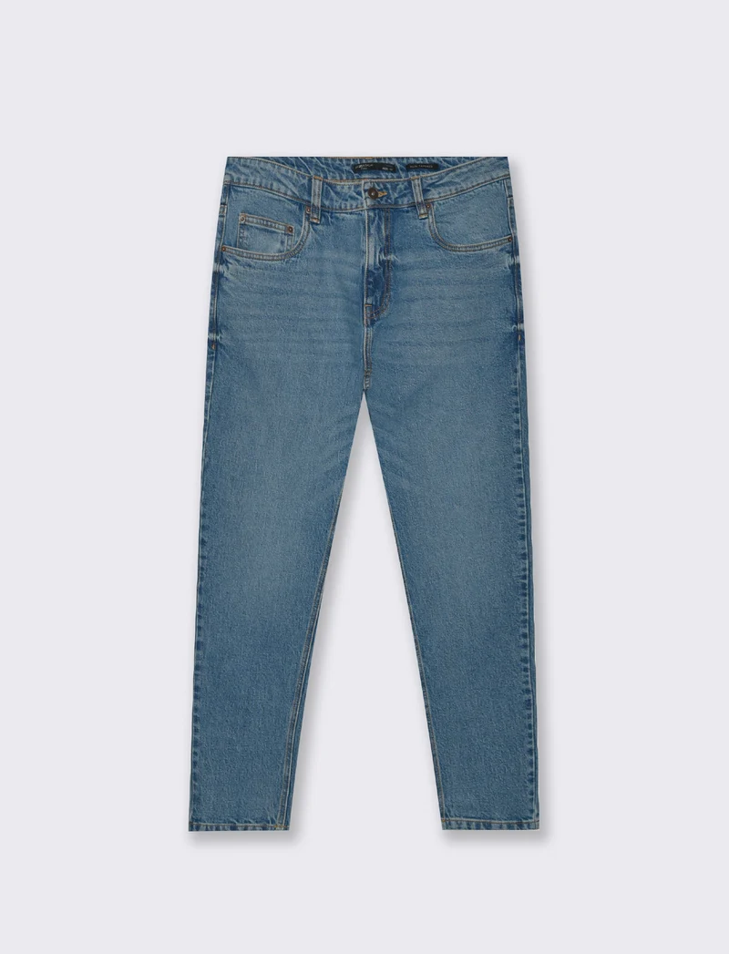 JEANS SLIM TAPERED FIT - Denim