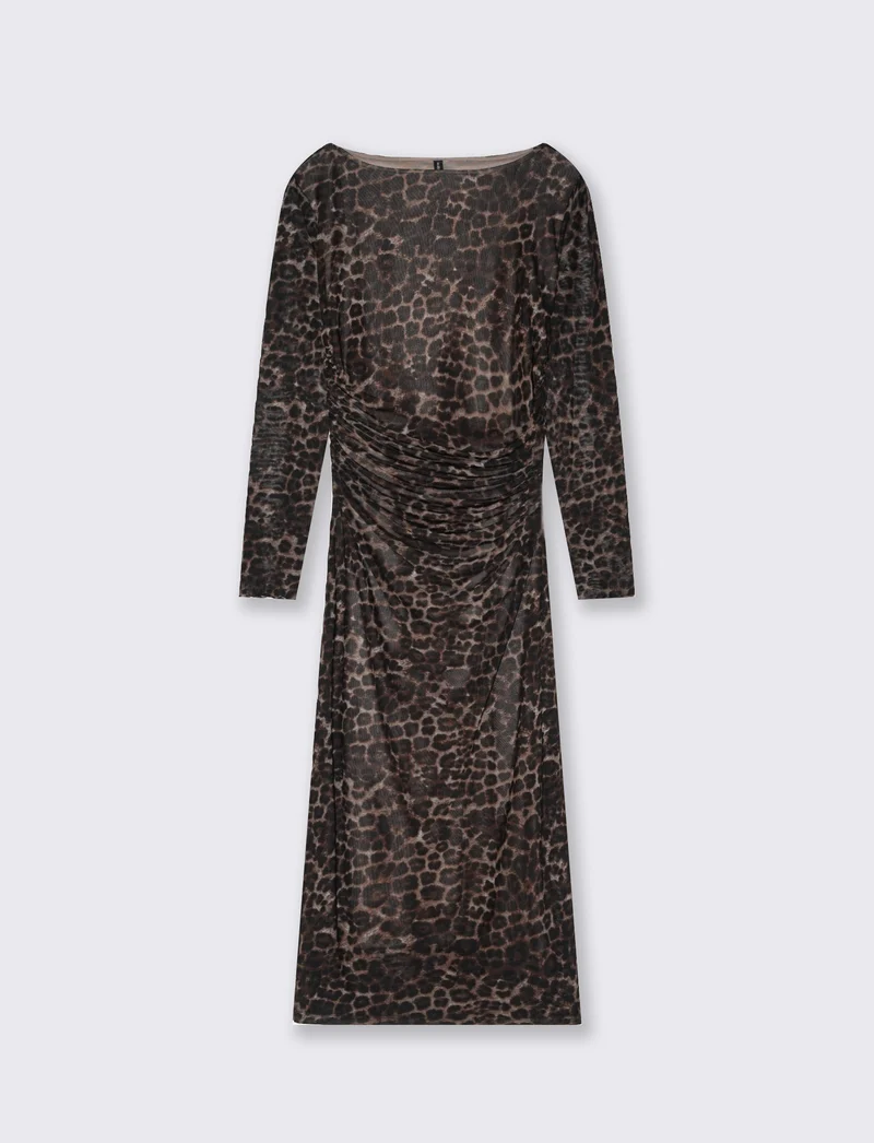 VESTITO LUNGO CON ARRICCIO - var 2