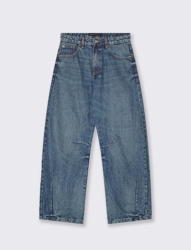 JEANS BAGGY BALLON - Denim