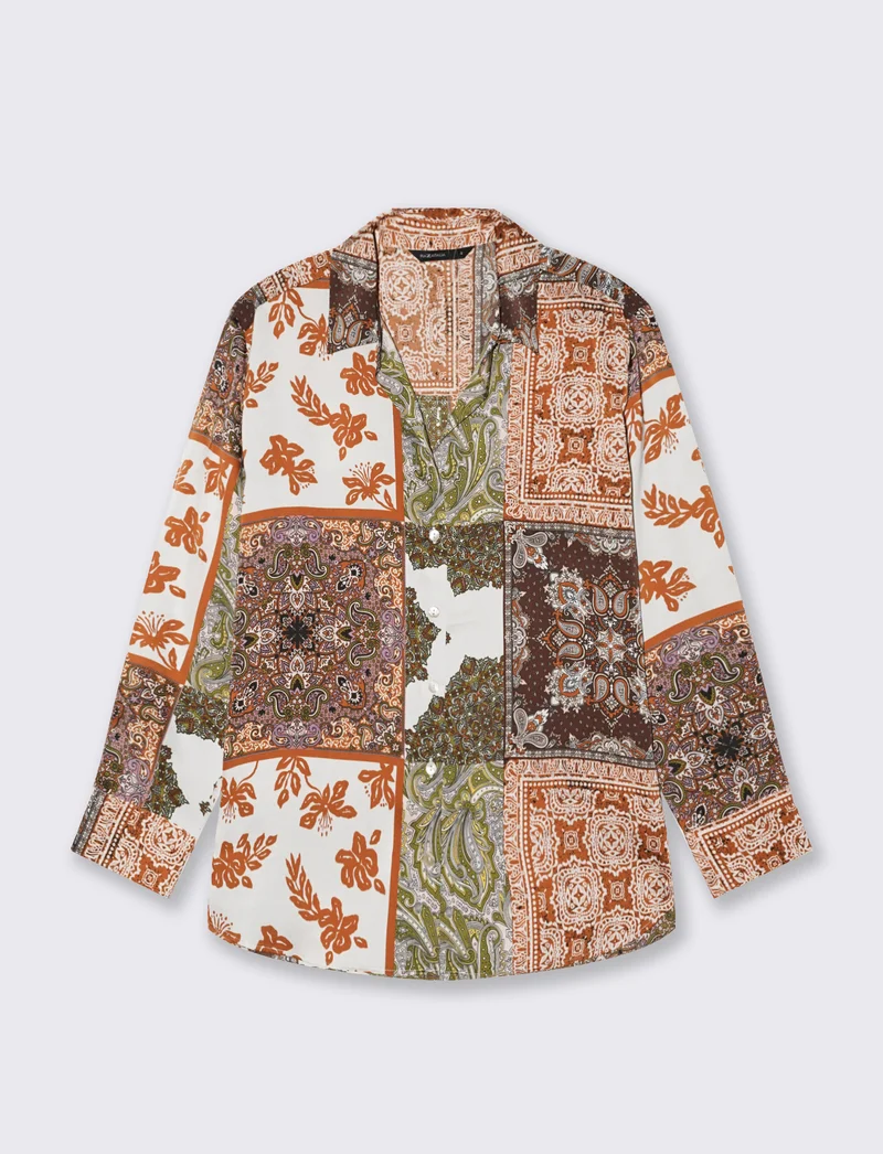 CAMICIA IN SATIN - var 1