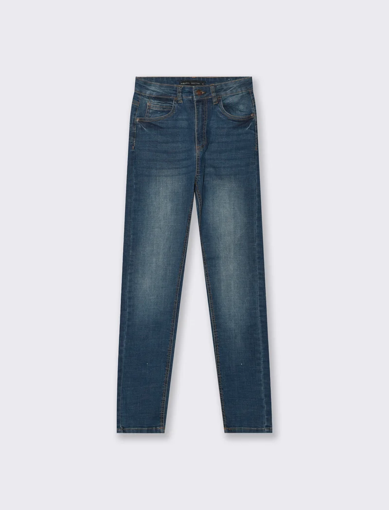 JEANS SKINNY - DENIM SCURO