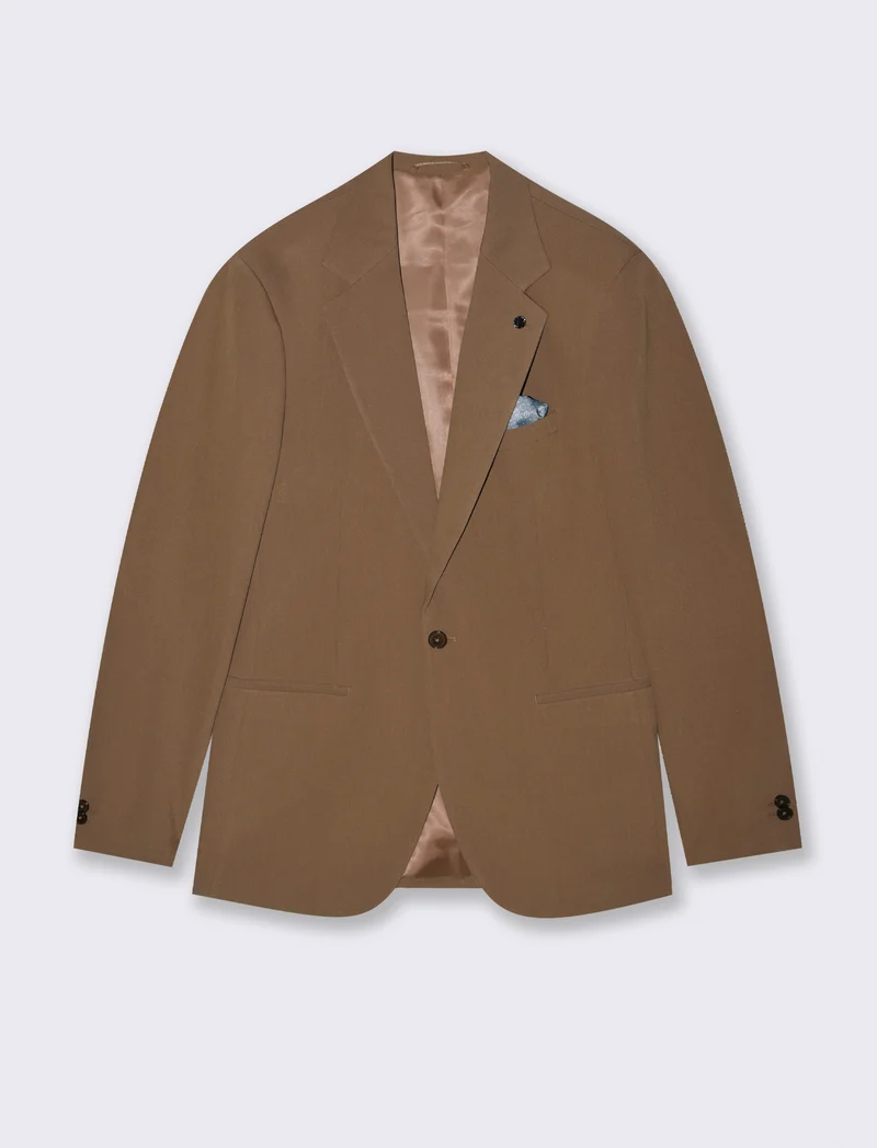 BLAZER DA COMPLETO FORMAL FIT - Grigio tortora