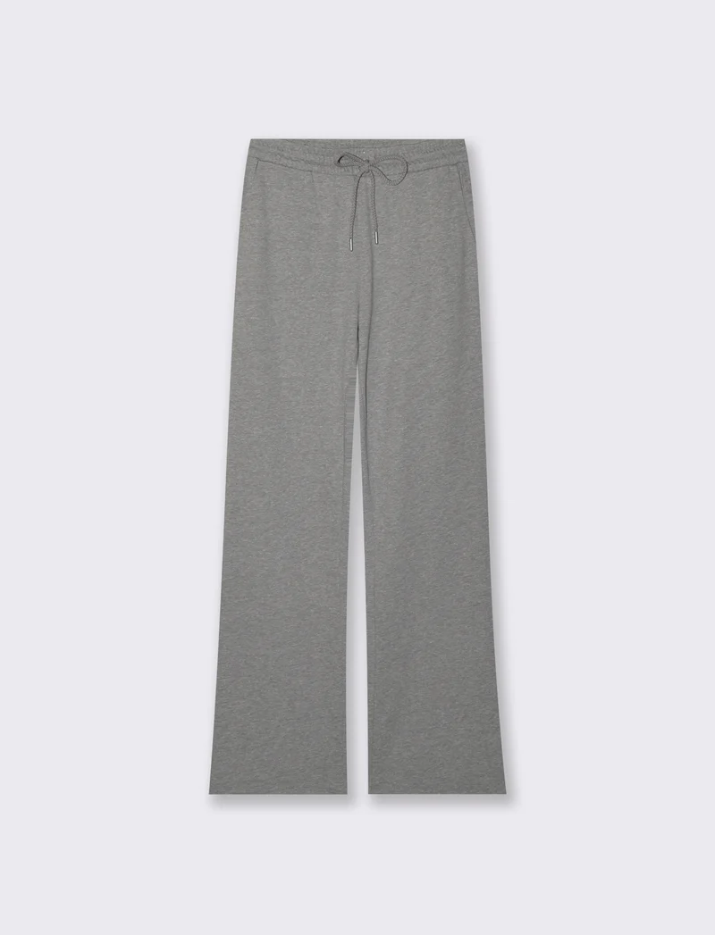 JOGGER CON COULISSE - Grigio mel.