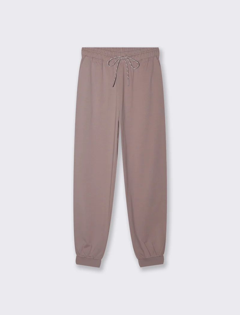 JOGGER CON COULISSE - Viola glicine