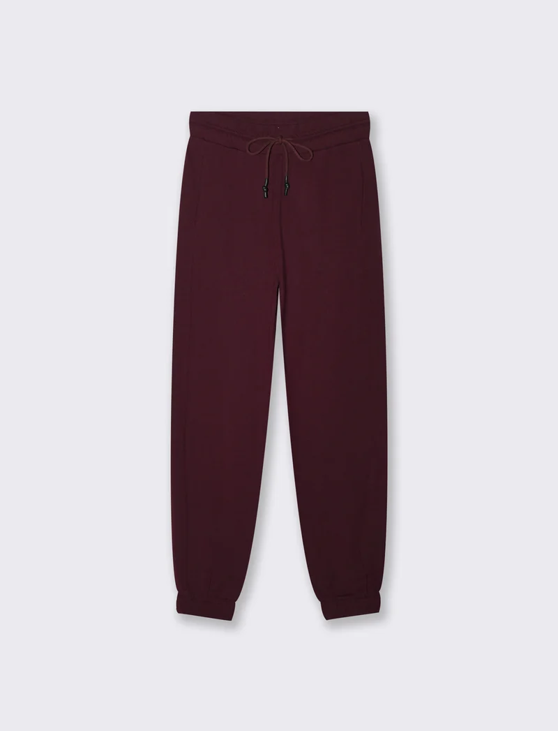 JOGGER CON COULISSE - Bordeaux