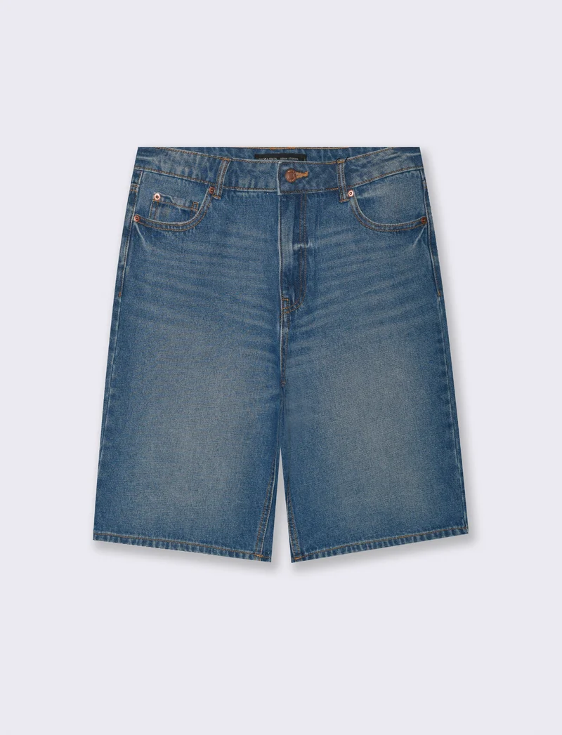 Bermuda in denim - Denim
