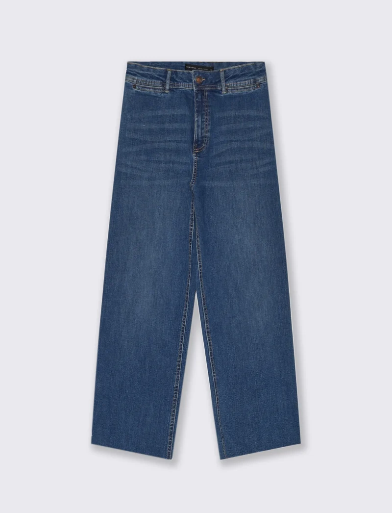 PANTALONE CROP - Denim