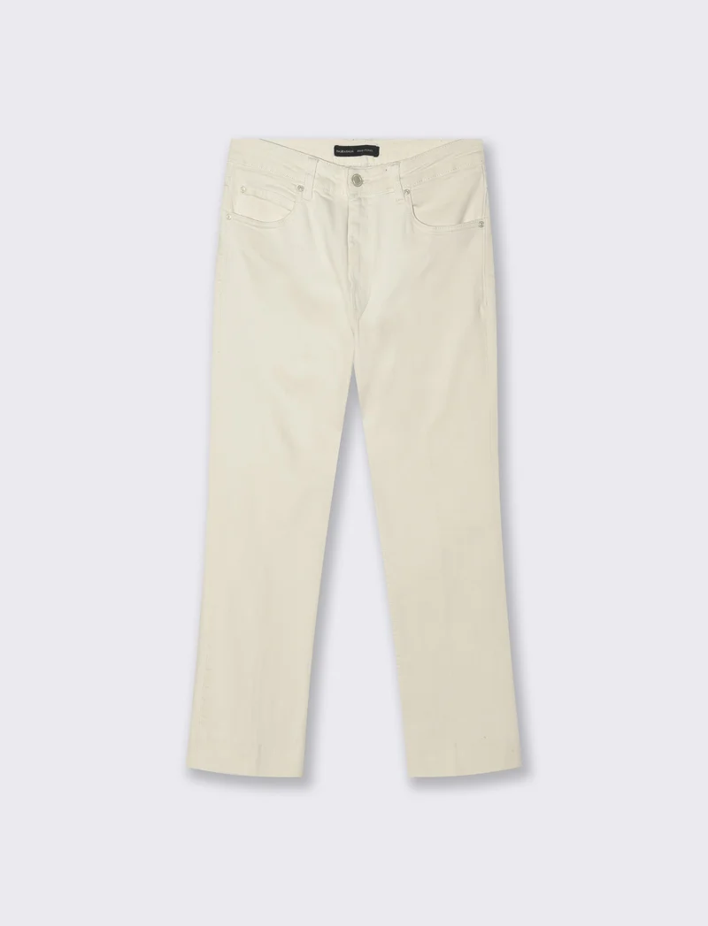 JEANS BOOTCUT - Avorio