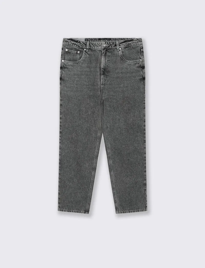 JEANS BAGGY FIT GRIGIO - Grigio