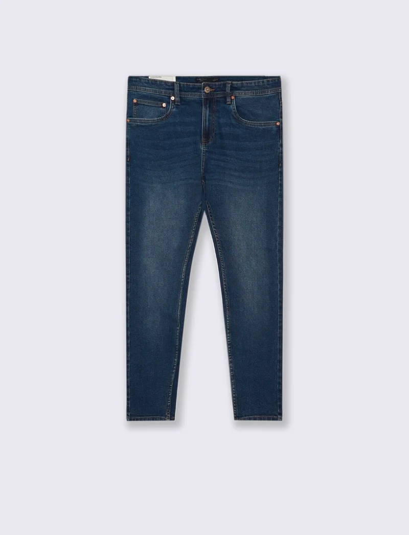 JEANS SKINNY FIT - DENIM SCURO