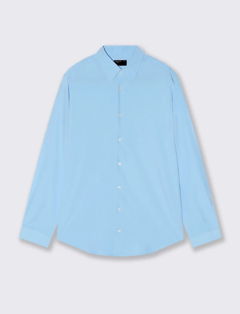 CAMICIA FORMAL REGULAR FIT - Celeste
